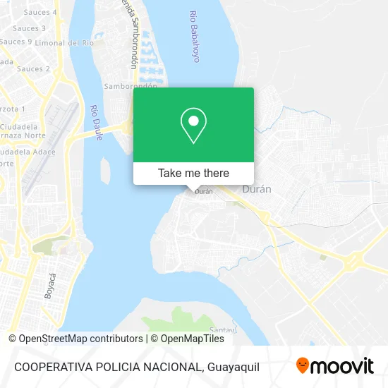 COOPERATIVA POLICIA NACIONAL map