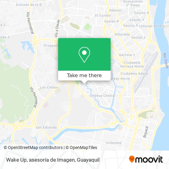 Wake Up, asesoría de Imagen map