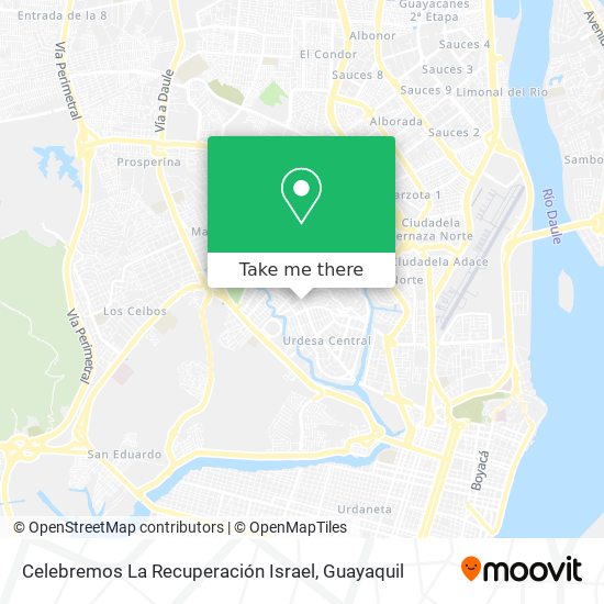 Celebremos La Recuperación Israel map