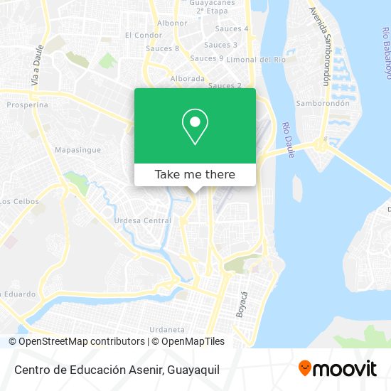 Centro de Educación Asenir map