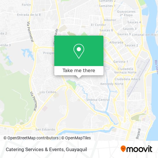 Catering Services & Events map