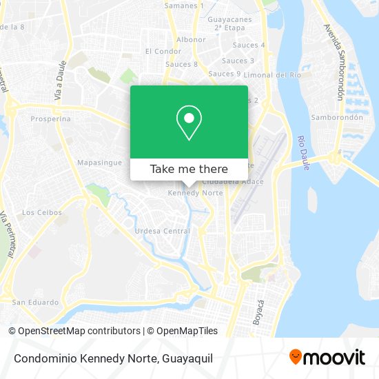 Mapa de Condominio Kennedy Norte