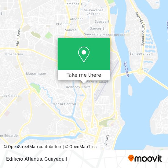 Edificio Atlantis map