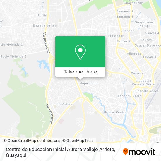 Centro de Educacion Inicial Aurora Vallejo Arrieta map
