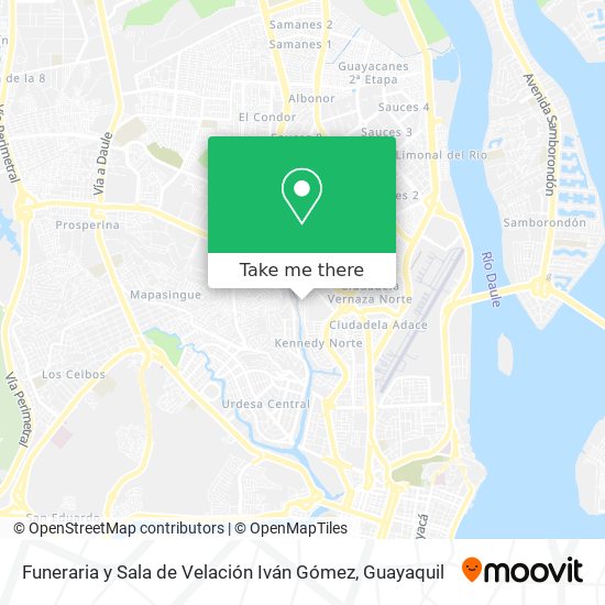Funeraria y Sala de Velación Iván Gómez map
