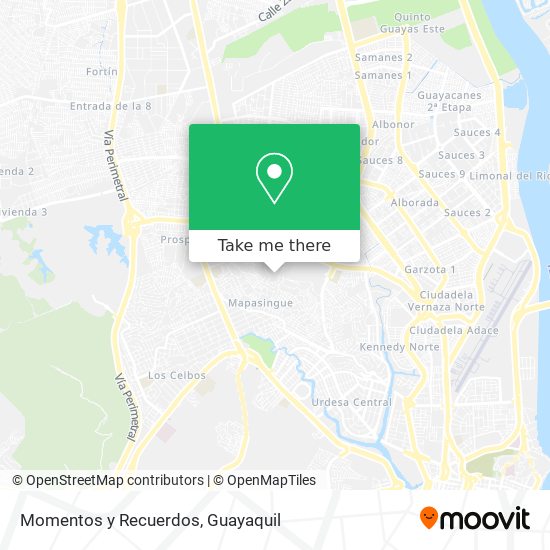 Mapa de Momentos y Recuerdos