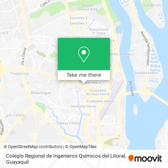 Colegio Regional de Ingenieros Químicos del Litoral map