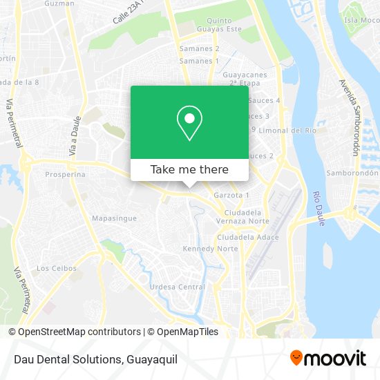 Dau Dental Solutions map