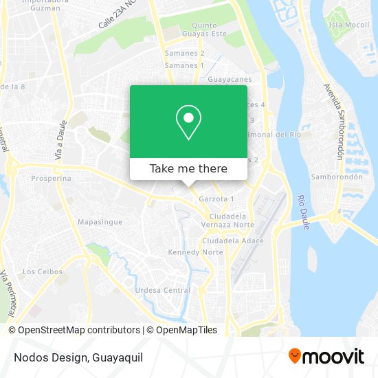 Nodos Design map