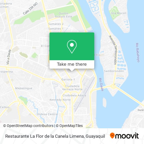 Restaurante La Flor de la Canela Limena map