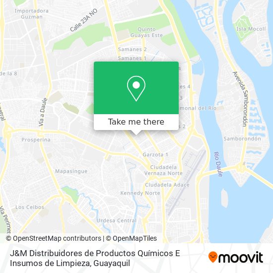 J&M Distribuidores de Productos Químicos E Insumos de Limpieza map