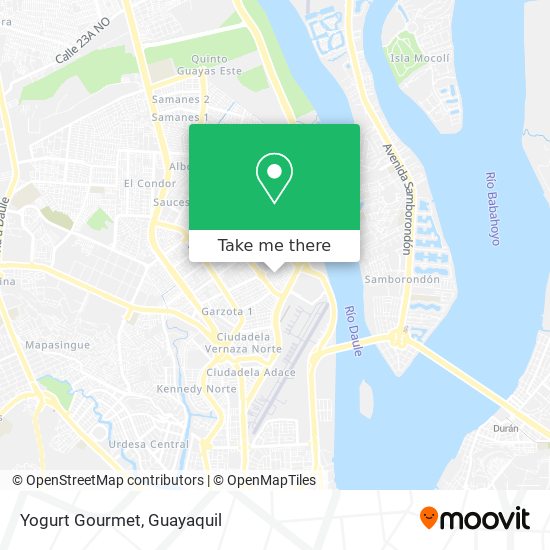 Yogurt Gourmet map