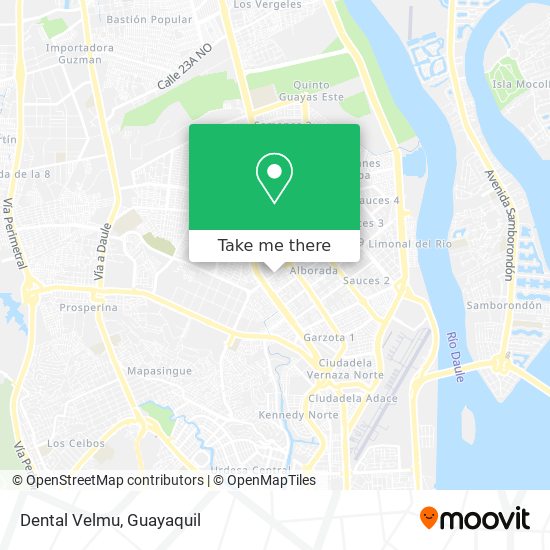 Dental Velmu map