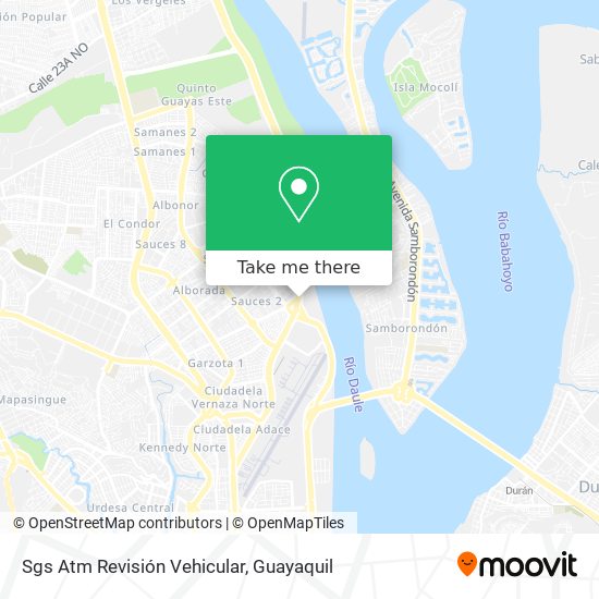 Sgs Atm Revisión Vehicular map