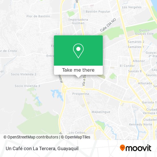 Un Café con La Tercera map