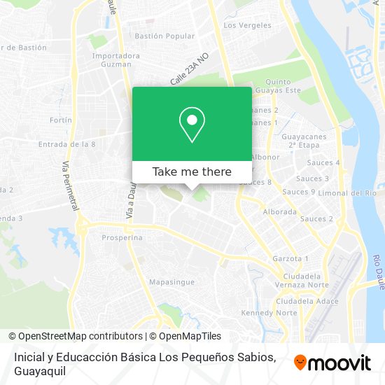 Inicial y Educacción Básica Los Pequeños Sabios map