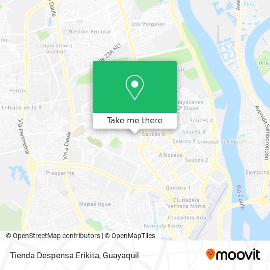 Tienda Despensa Erikita map