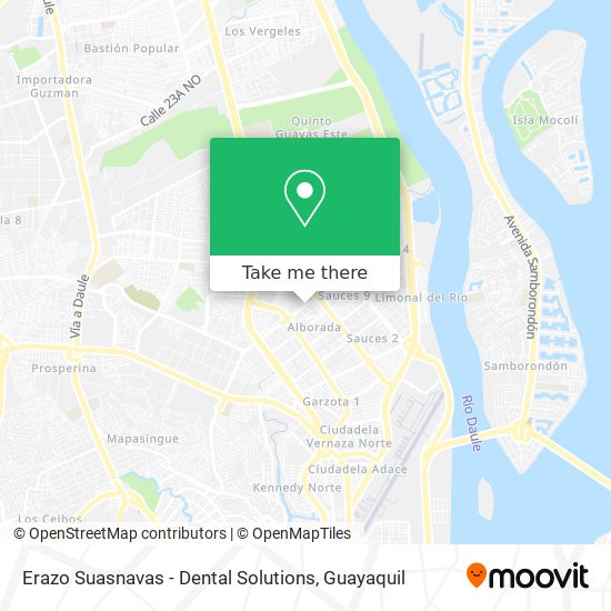 Erazo Suasnavas - Dental Solutions map