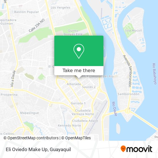 Eli Oviedo Make Up map