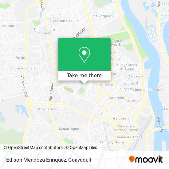 Edison Mendoza Enriquez map