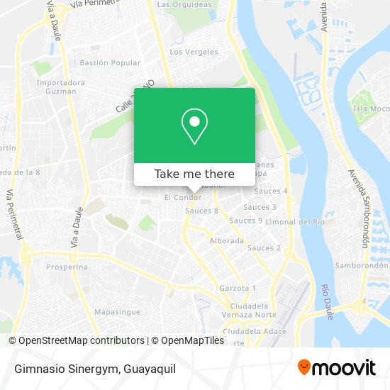 Gimnasio Sinergym map