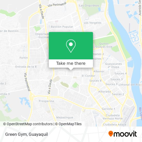 Green Gym map