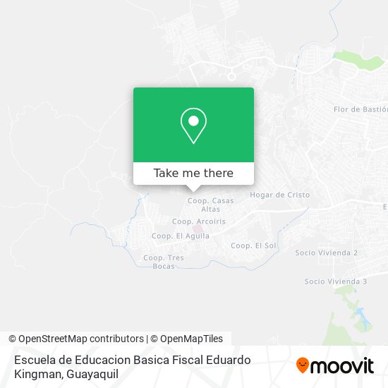 Escuela de Educacion Basica Fiscal Eduardo Kingman map