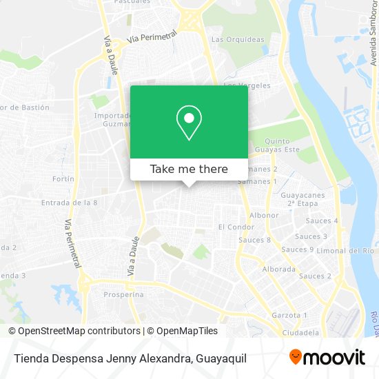 Mapa de Tienda Despensa Jenny Alexandra