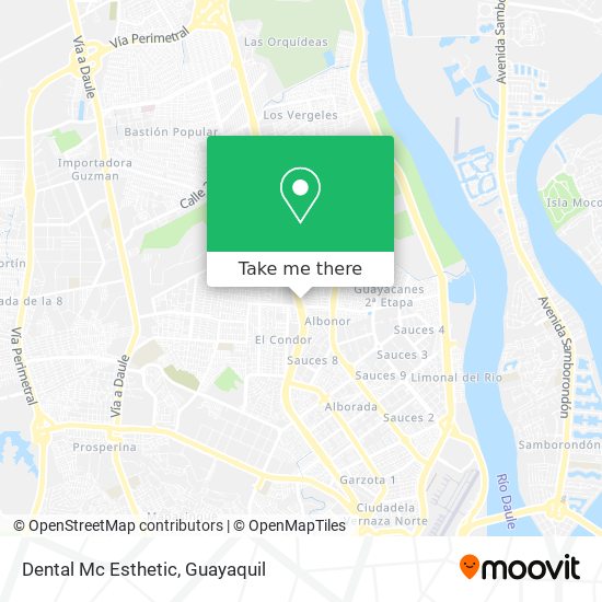 How to get to Dental Mc Esthetic in Guayaquil by Bus?