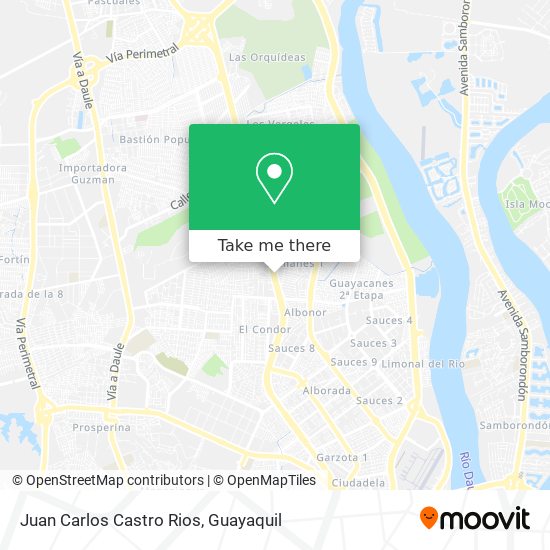 Mapa de Juan Carlos Castro Rios