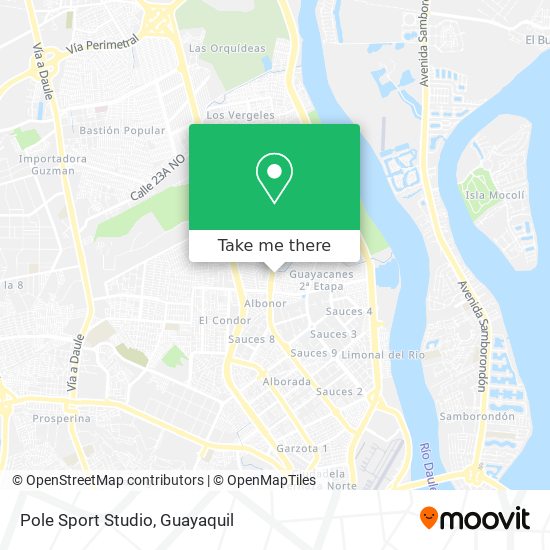 Pole Sport Studio map