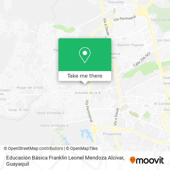 Mapa de Educación Básica Franklin Leonel Mendoza Alcivar