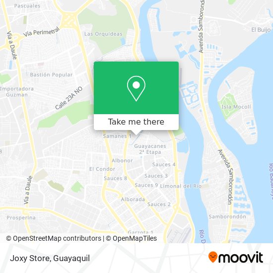 Joxy Store map