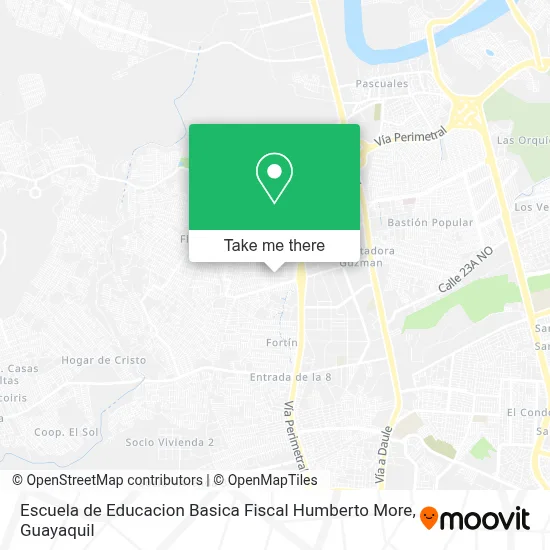 Escuela de Educacion Basica Fiscal Humberto More map