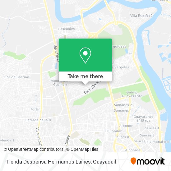 Tienda Despensa Hermamos Laines map