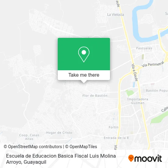 Escuela de Educacion Basica Fiscal Luis Molina Arroyo map