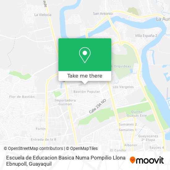 Escuela de Educacion Basica Numa Pompilio Llona Ebnupoll map