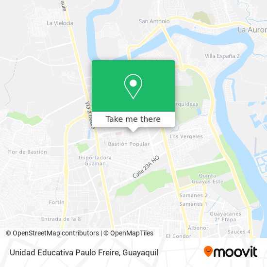 Unidad Educativa Paulo Freire map
