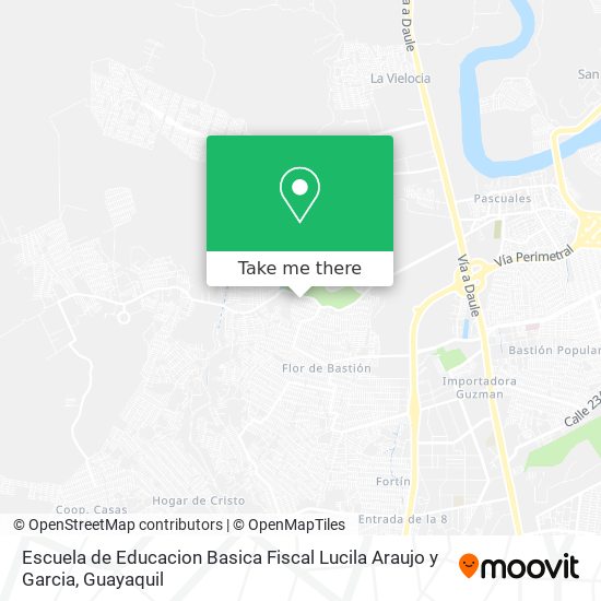 Escuela de Educacion Basica Fiscal Lucila Araujo y Garcia map