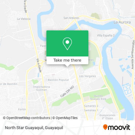 North Star Guayaquil map