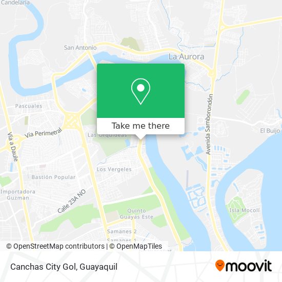 Canchas City Gol map