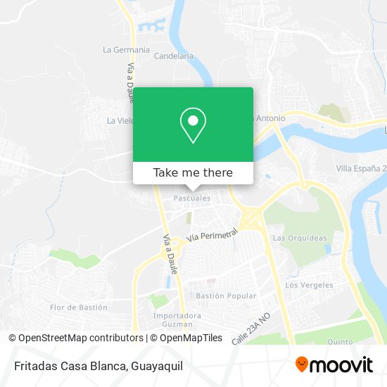 Fritadas Casa Blanca map
