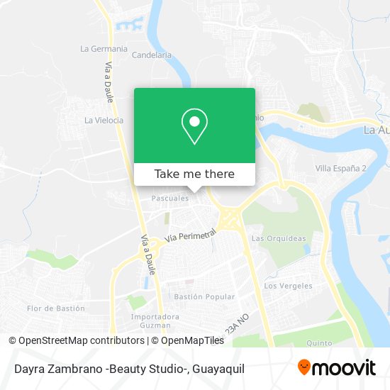Dayra Zambrano -Beauty Studio- map