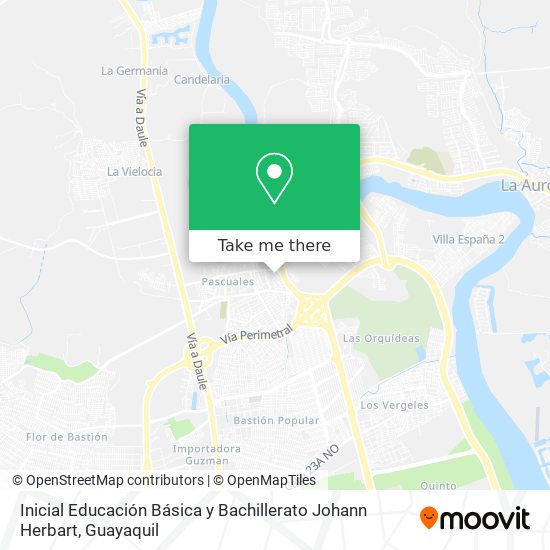 Inicial Educación Básica y Bachillerato Johann Herbart map