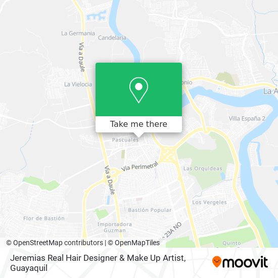 Jeremias Real Hair Designer & Make Up Artist map