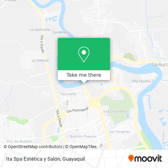 Ita Spa Estética y Salón map