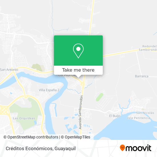 Créditos Económicos map