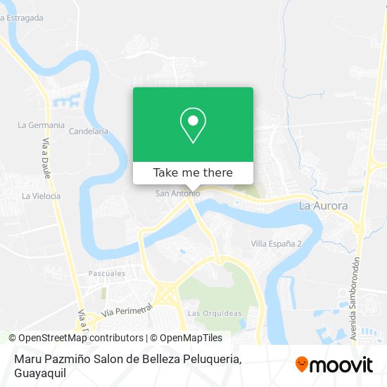 Maru Pazmiño Salon de Belleza Peluqueria map