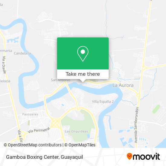 Gamboa Boxing Center map