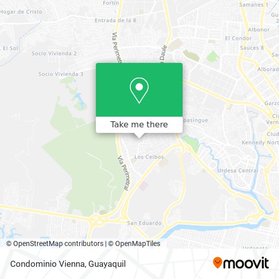 Mapa de Condominio Vienna